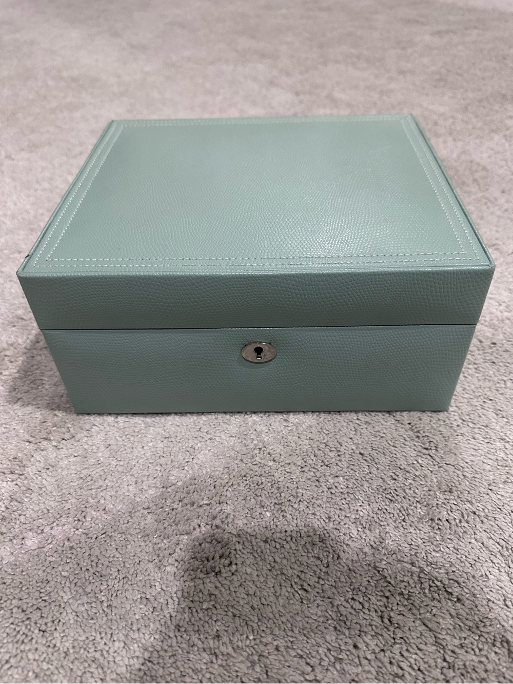 Pottery Barn Mint Green Jewelry Box